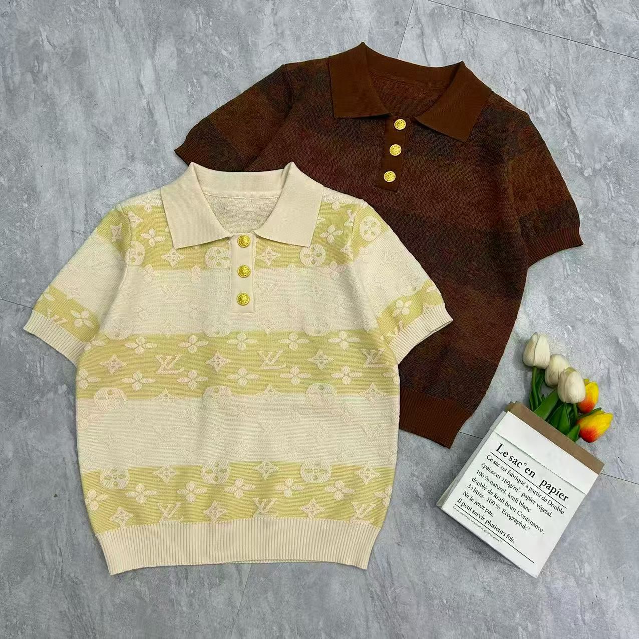 NO:666270,LV polo short sleeves, louis vuitton, T-shirt,  19860909LV polo短袖,,louis vuitton,T-shirt, ,Women's clothing