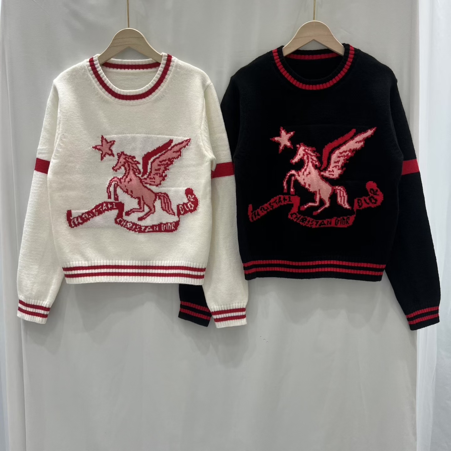 NO:666291,Dior pegasus jacquard short sleeve long sleeve, dior, T-shirt,  19860909迪奥飞马提花短袖长袖,,dior,T-shirt, ,Women's clothing