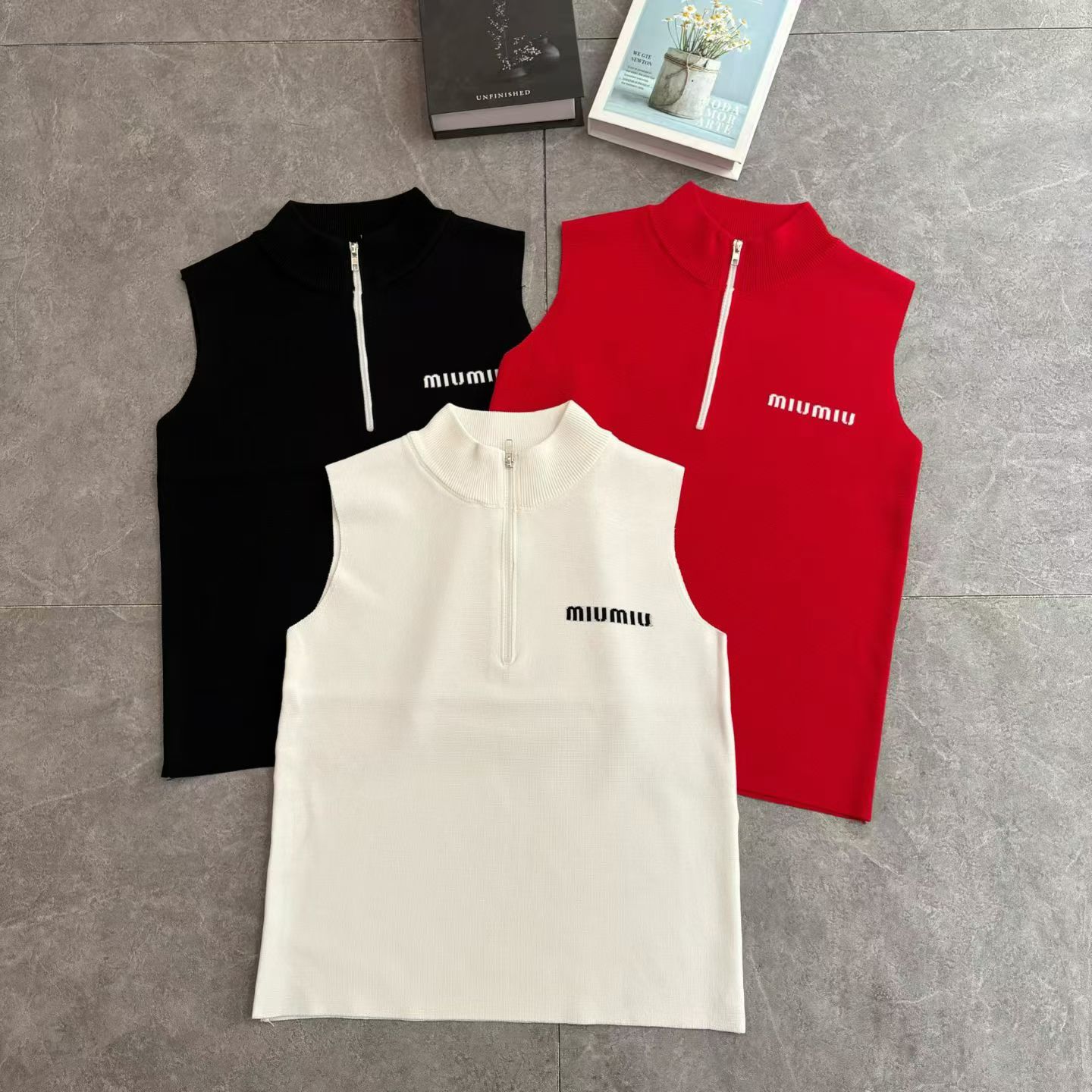 NO:687253,Miu Miu vest,19860909缪缪背心,,,Women's clothing