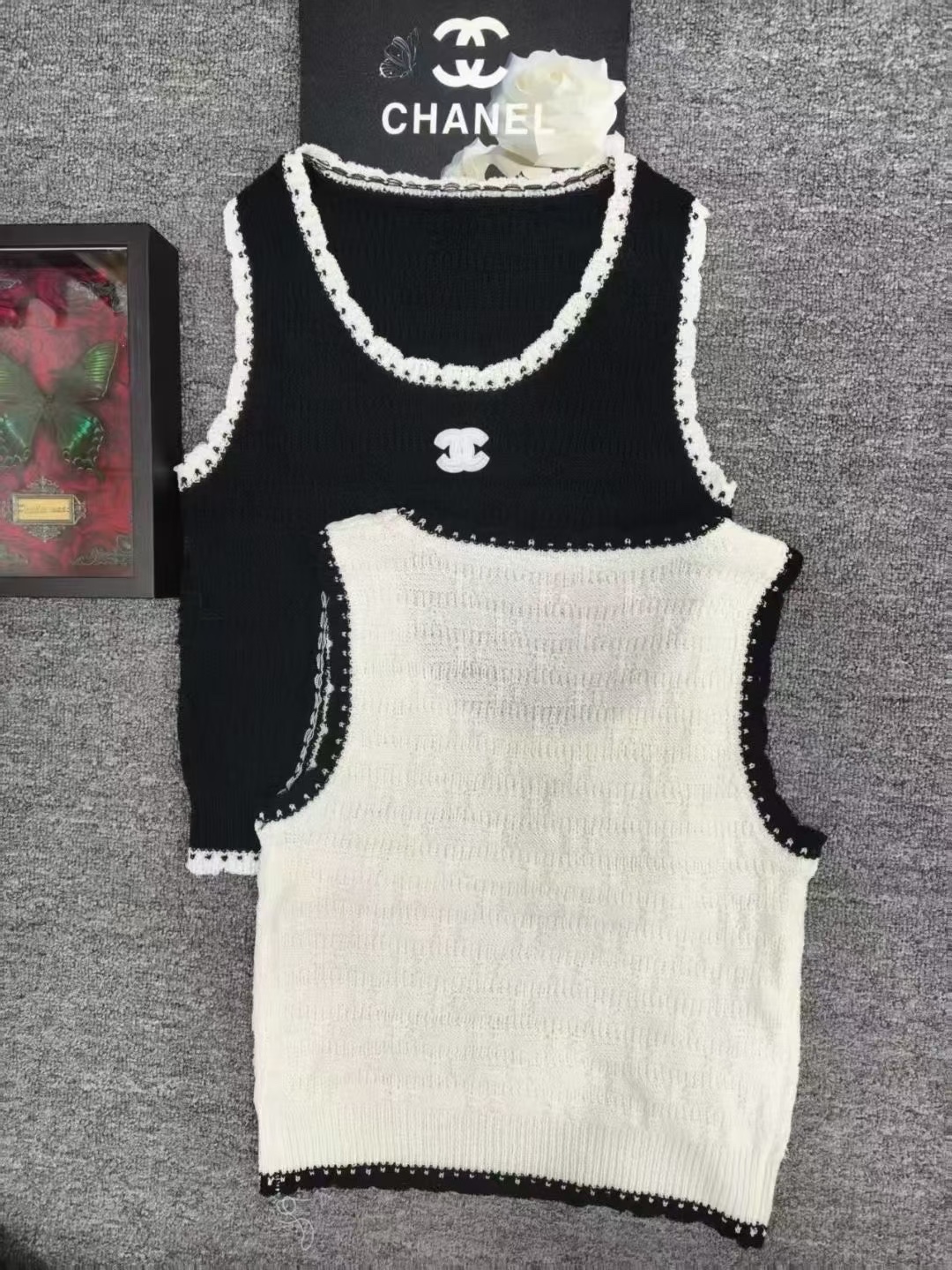NO:739570,Xiaoxiang vest,,19860909小香背心,,,Women's clothing