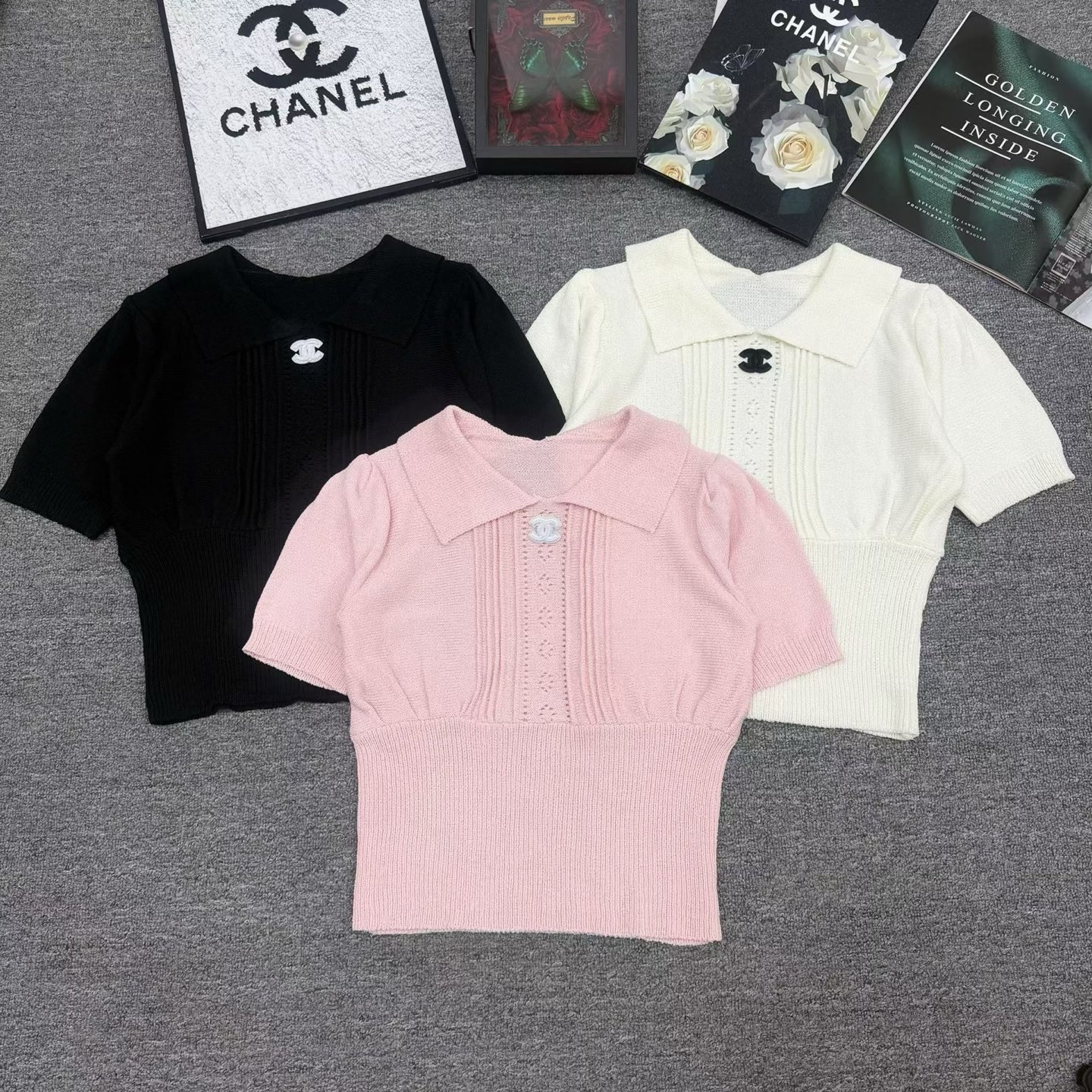 NO:749461,Xiaoxiang short-sleeved, T-shirt,19860909小香短袖,,T-shirt,,Women's clothing