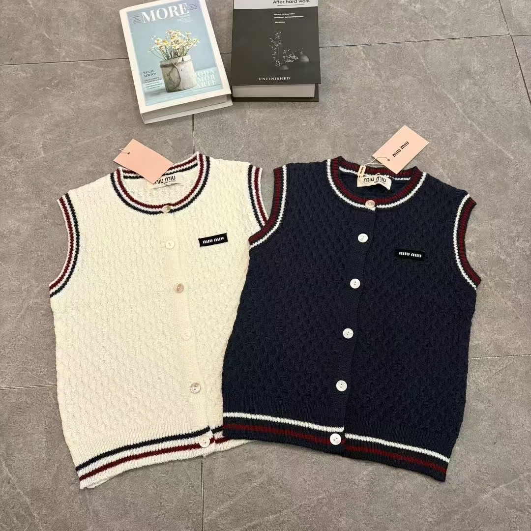 NO:750283,Miu Miu vest,,19860909缪缪马甲,,,Women's clothing