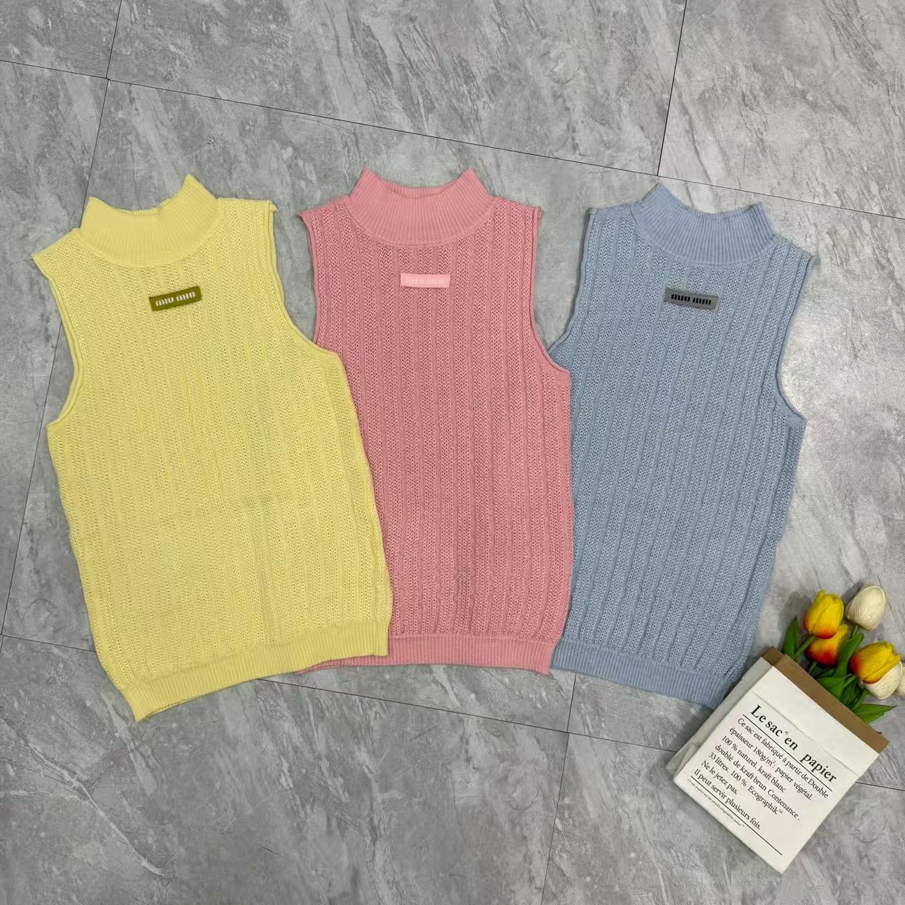 NO:790518,Miu Miu vest,19860909缪缪背心,,,Women's clothing