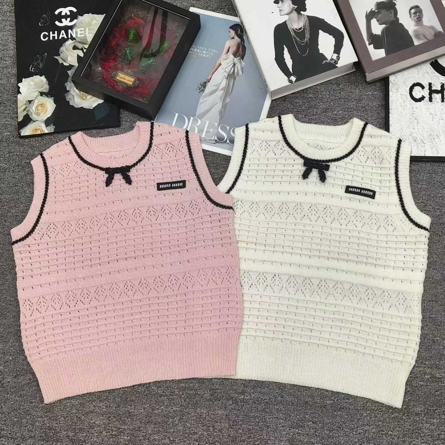 NO:793197,Miu Miu vest,19860909缪缪背心,,,Women's clothing