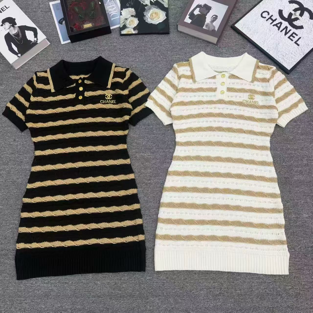 NO:793744,Xiaoxiang short-sleeved skirt, skirts, T-shirt,19860909小香短袖裙,,skirts,T-shirt,,Women's clothing