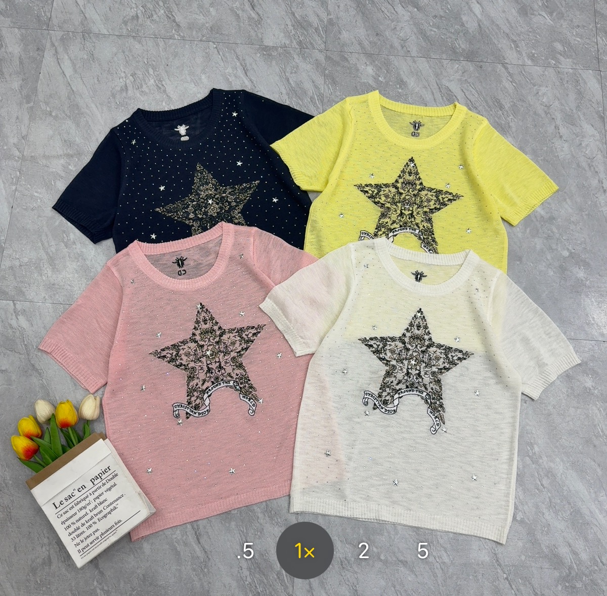 NO:797246,Dior embroidered short-sleeved, dior, T-shirt,19860909迪奥刺绣短袖,,dior,T-shirt,,Women's clothing