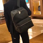 Louis Vuitton LV Discovery Bags Backpack Black Monogram Canvas M30230