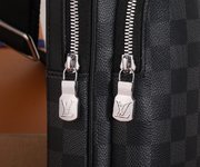 Louis Vuitton LV Avenue Crossbody & Shoulder Bags All Steel Damier Graphite Canvas Cowhide Fabric N45302