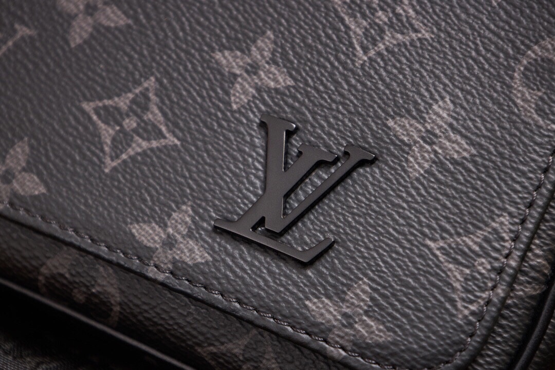 Louis Vuitton Messenger-Taschen Alle Stahl Monogram Canvas Leinwand Rindsleder Gewebe M46255