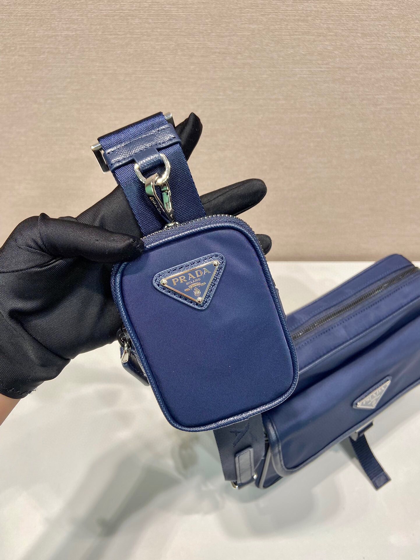 思琳 Celine 高定经典皮革女包手袋 #04DBFDA9 6