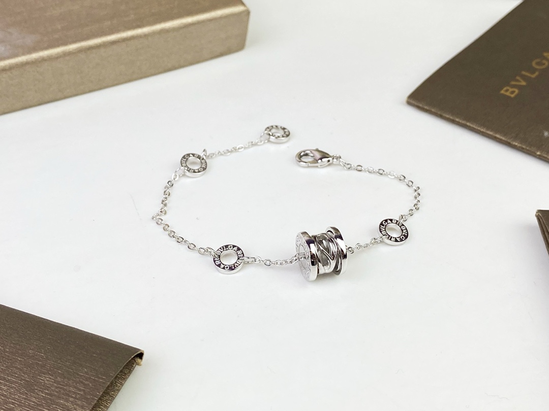Bvlgari 宝格丽BVLGARI镂空手链 玫瑰金/白金色
