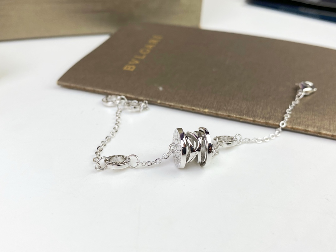 Bvlgari 宝格丽BVLGARI镂空手链 玫瑰金/白金色