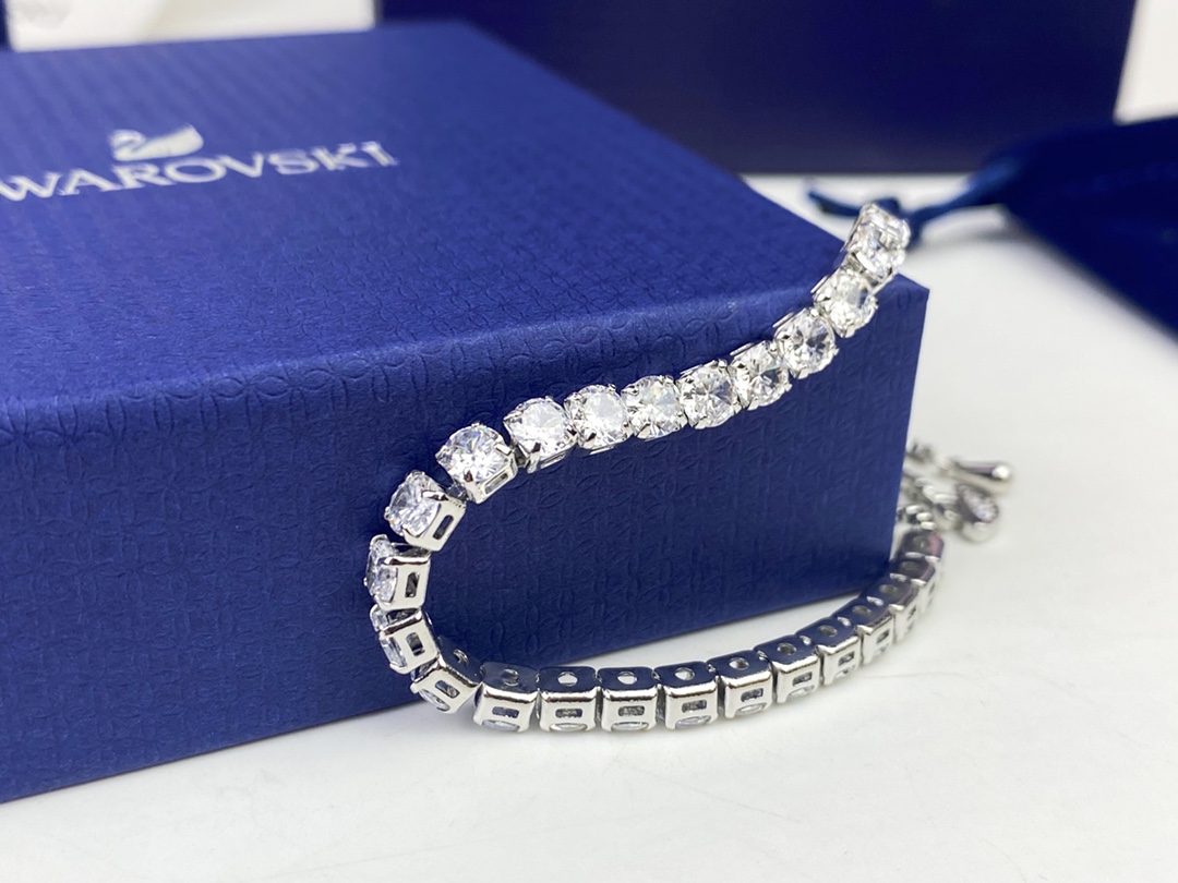 p175 #Svarovski #SWAROVSKI’s original wave of crystal chain elastication design without bright eyes - 图片 2