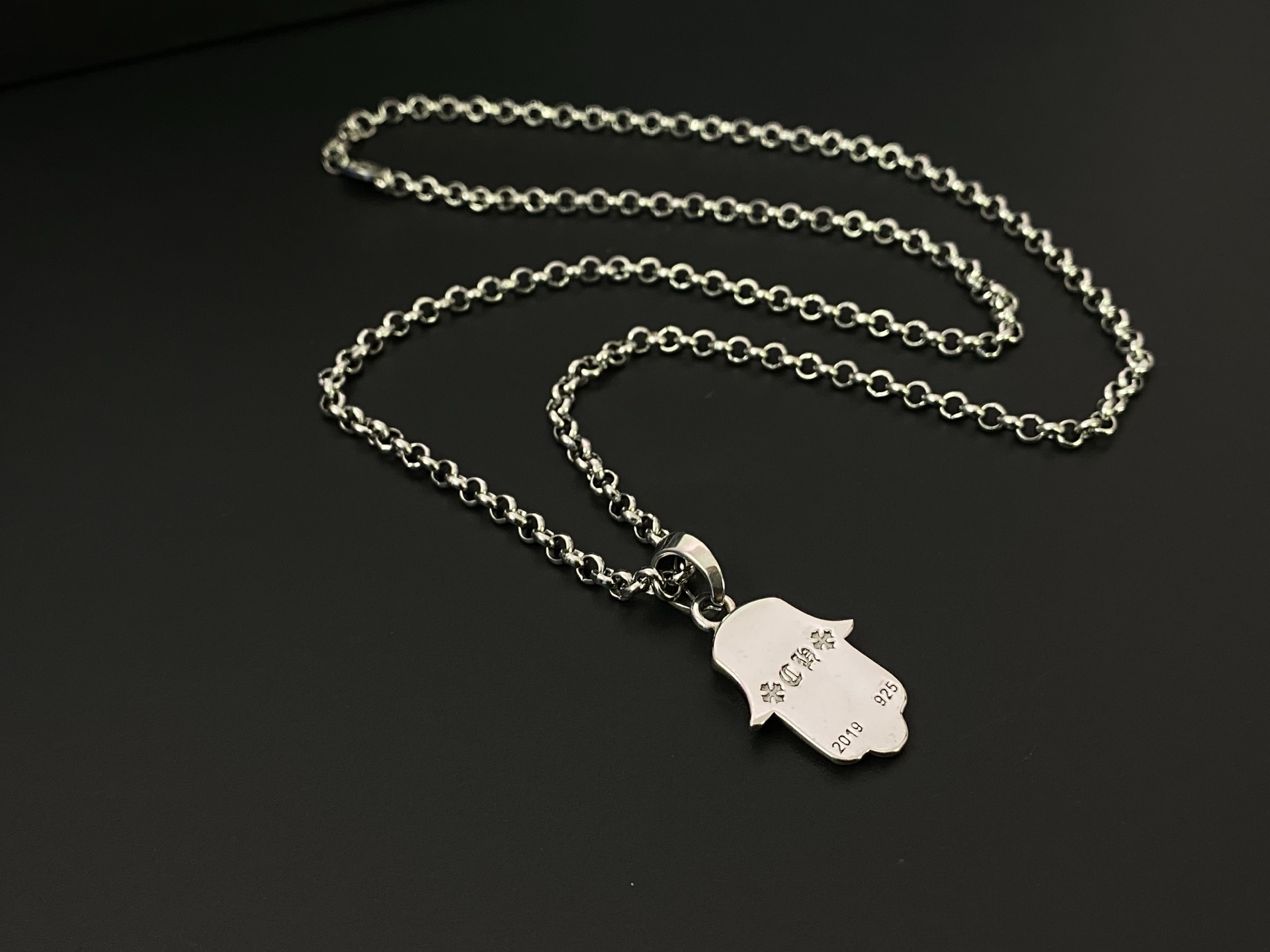 クロムハーツ 月女神の手 ネックレス 70cm