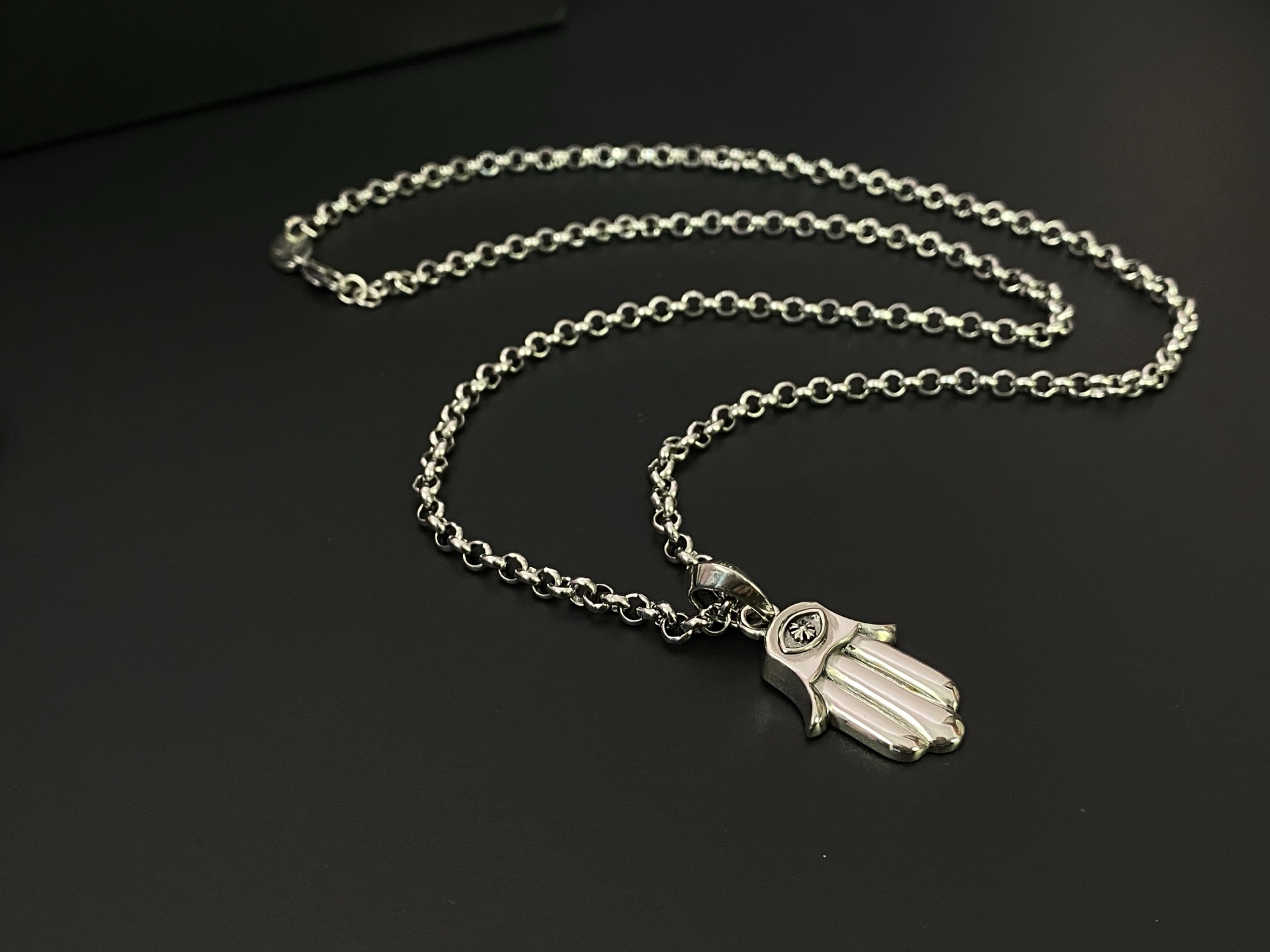 クロムハーツ 月女神の手 ネックレス 70cm