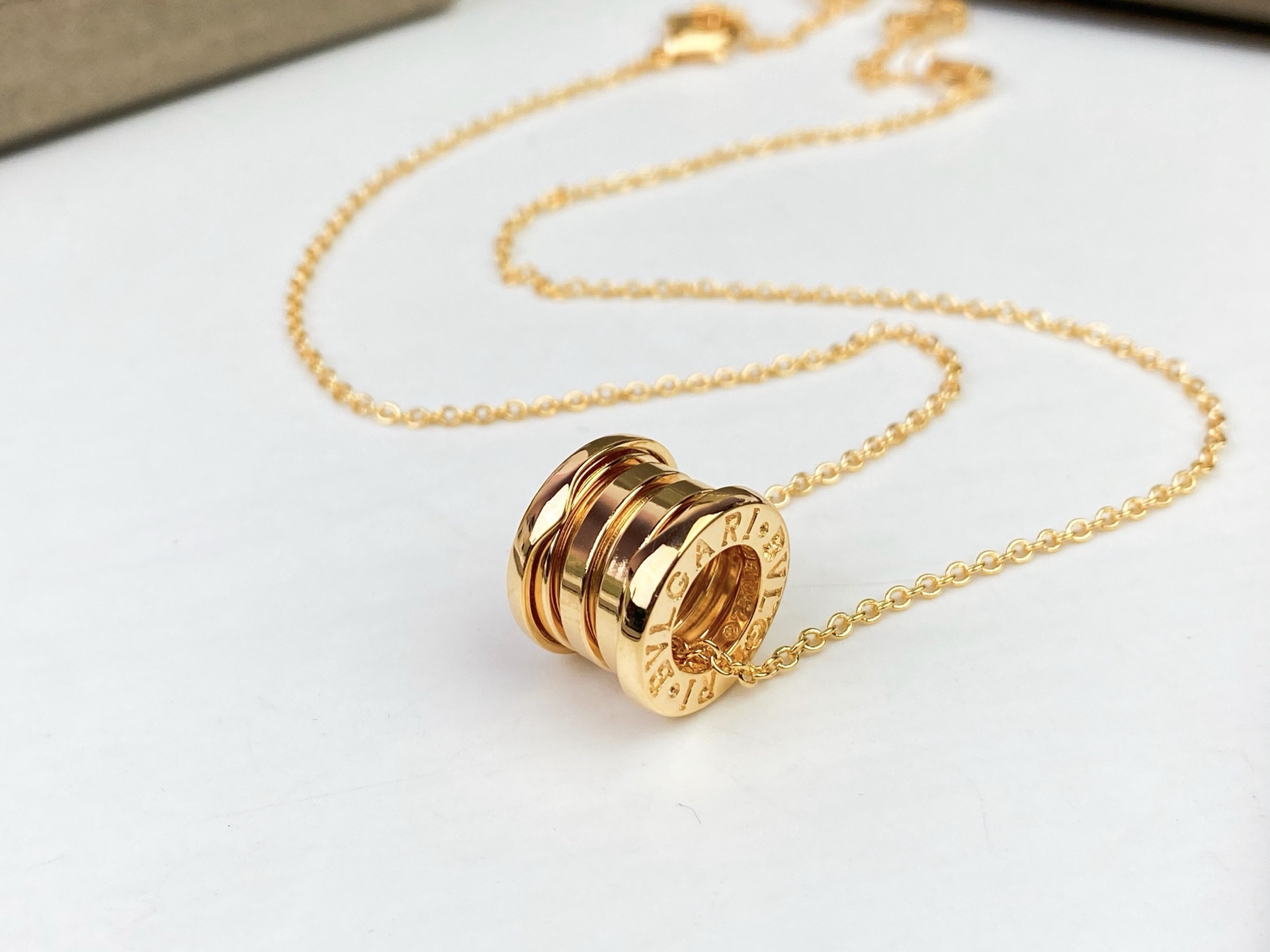 Bvlgari BVLGARI宝格丽B ZERO1系列弹簧项链