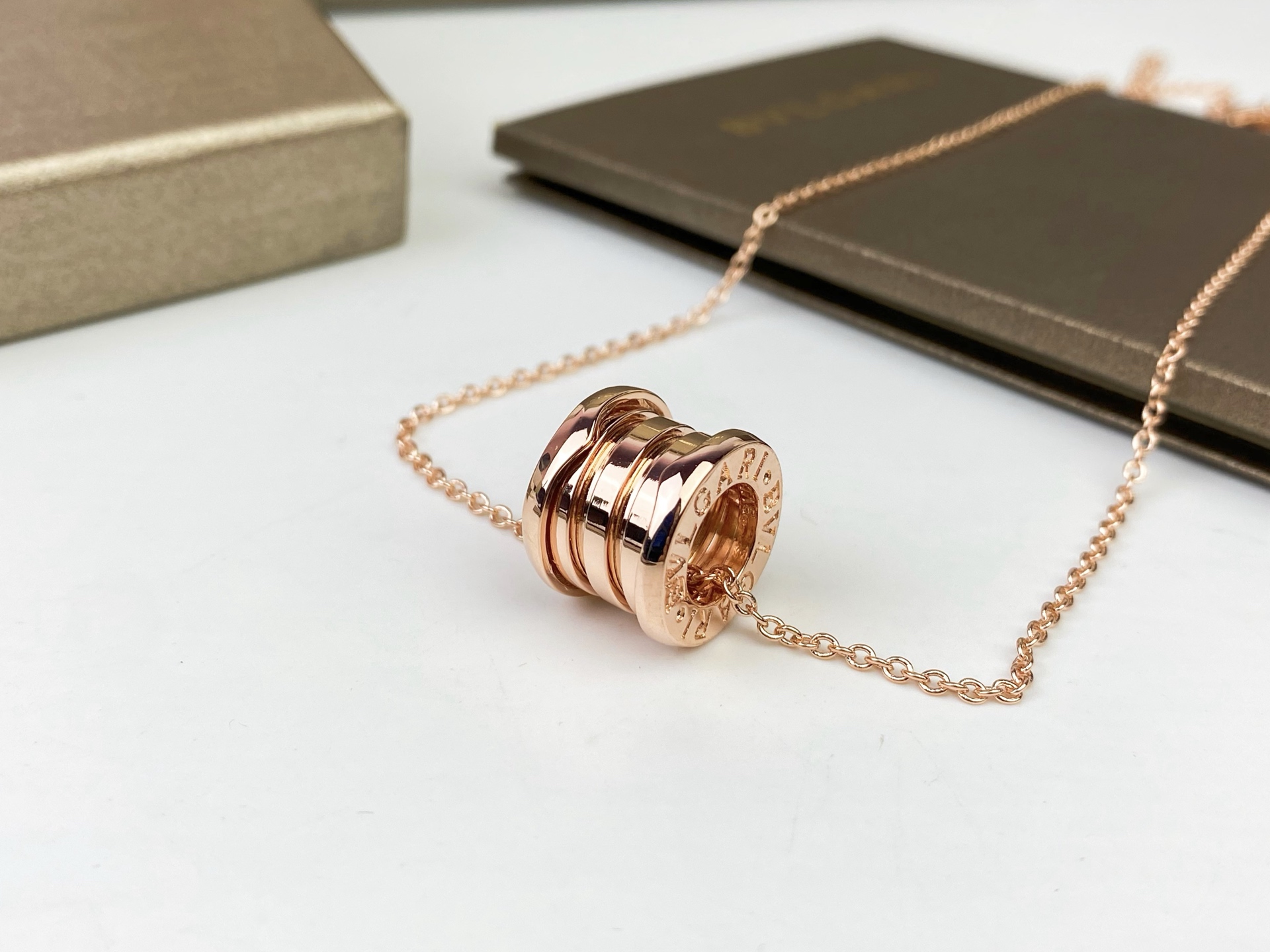 Bvlgari BVLGARI宝格丽B ZERO1系列弹簧项链