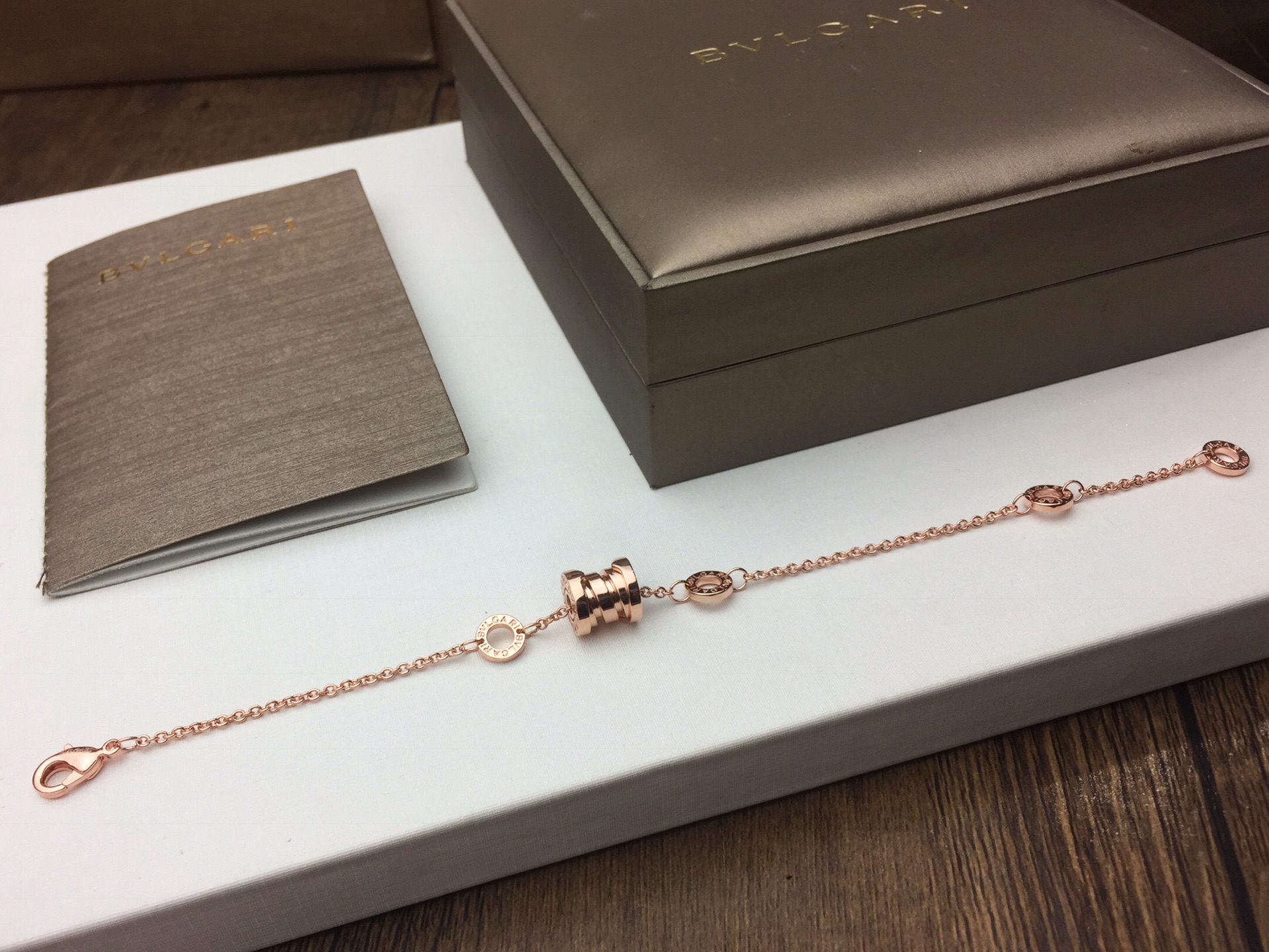 Bvlgari BVLGARI宝格丽B ZERO1系列弹簧手链