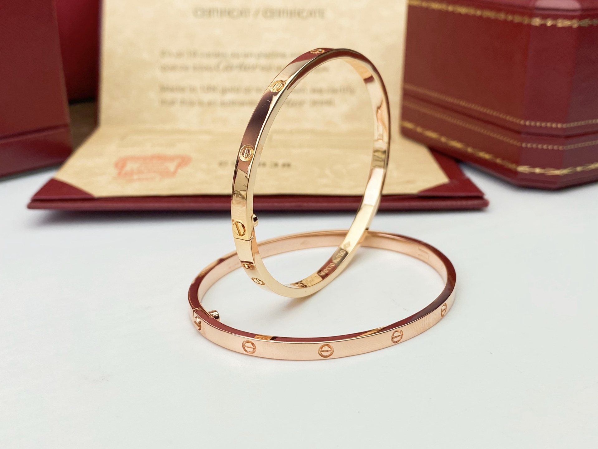 Cartier Cartier 卡地亚 进口亚金电镀18k玫瑰金/白金