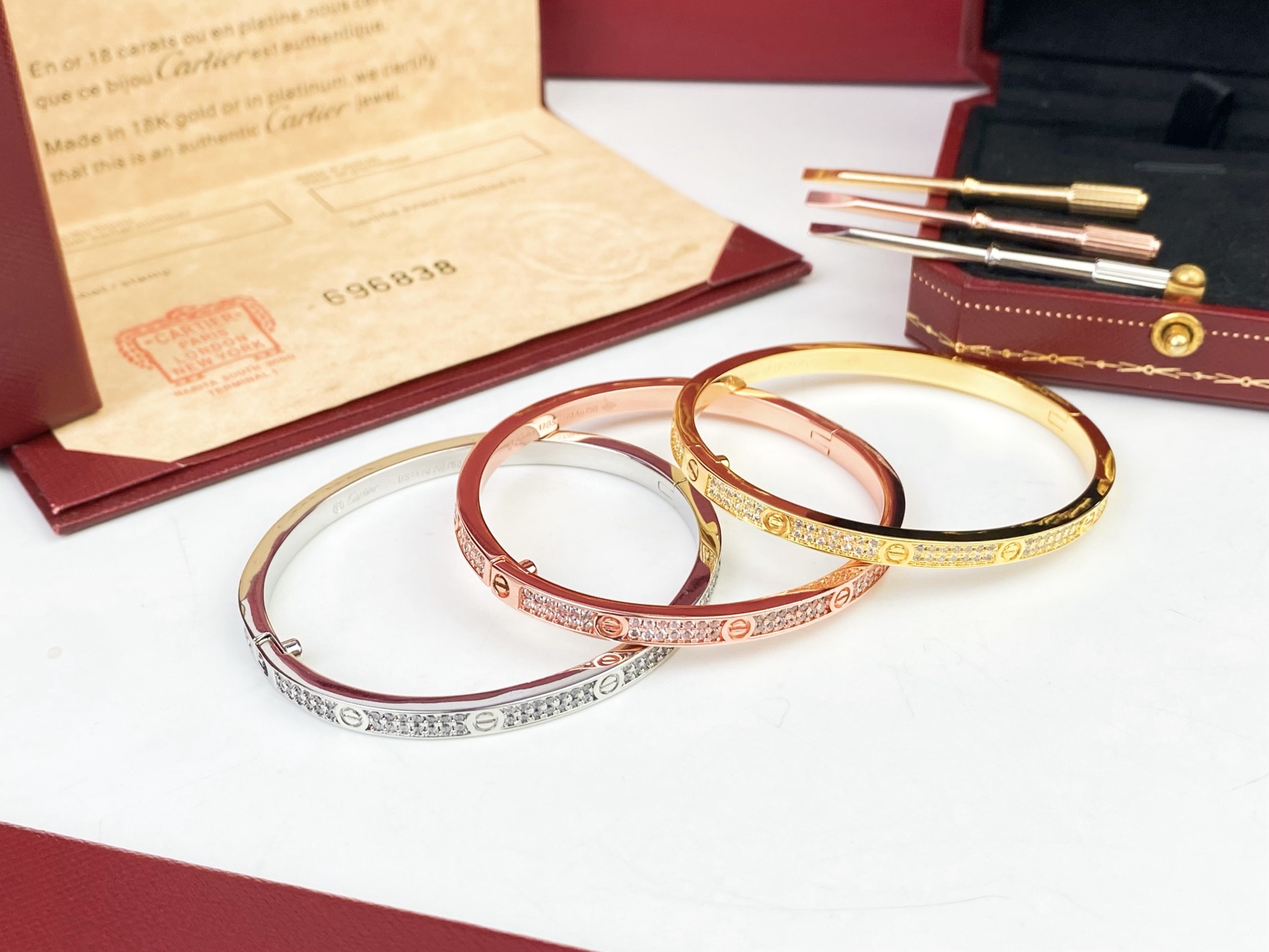 Cartier Cartier 卡地亚窄版满天星手镯
