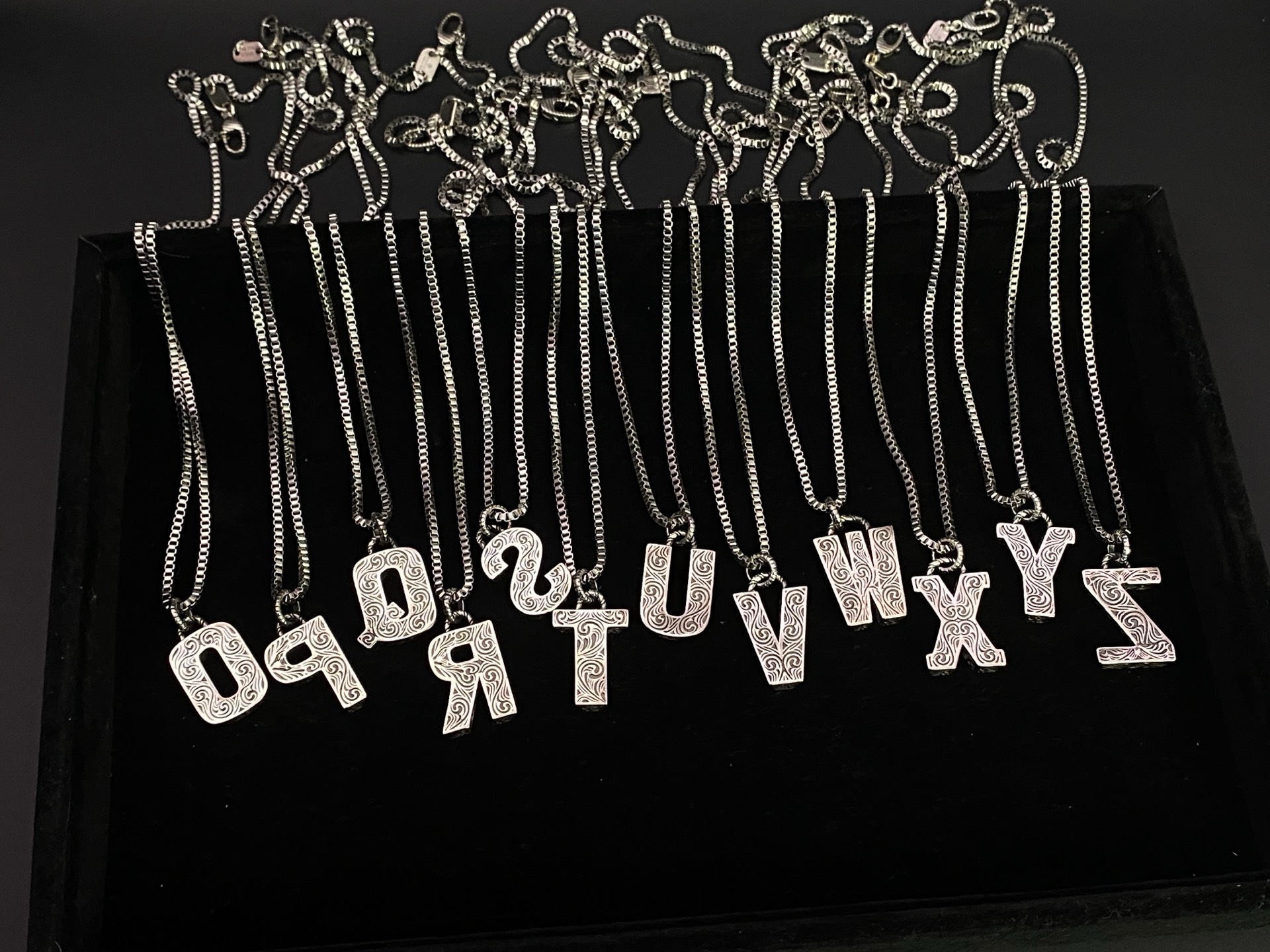 字母项链P