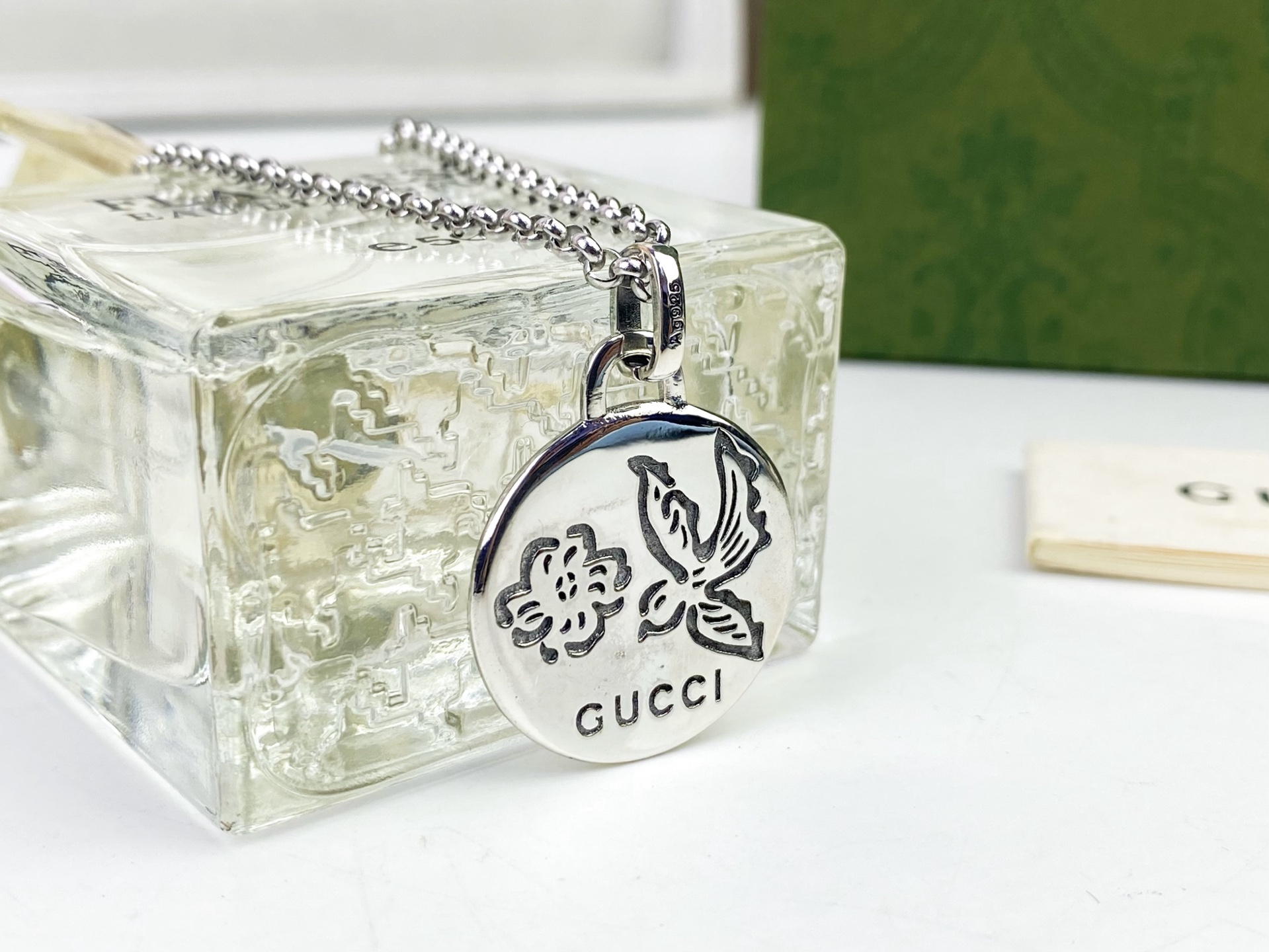 Gucci古驰[色][色] Blind for love系列情侣项链 🎉将美好的爱情镌刻在圆牌/心形吊坠