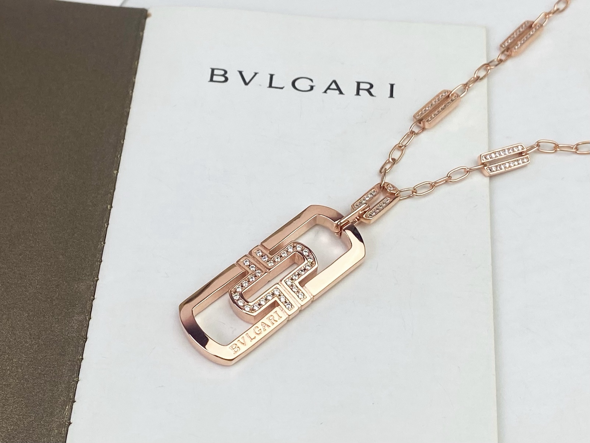 Bvlgari BVLGARI 宝格丽回形项链