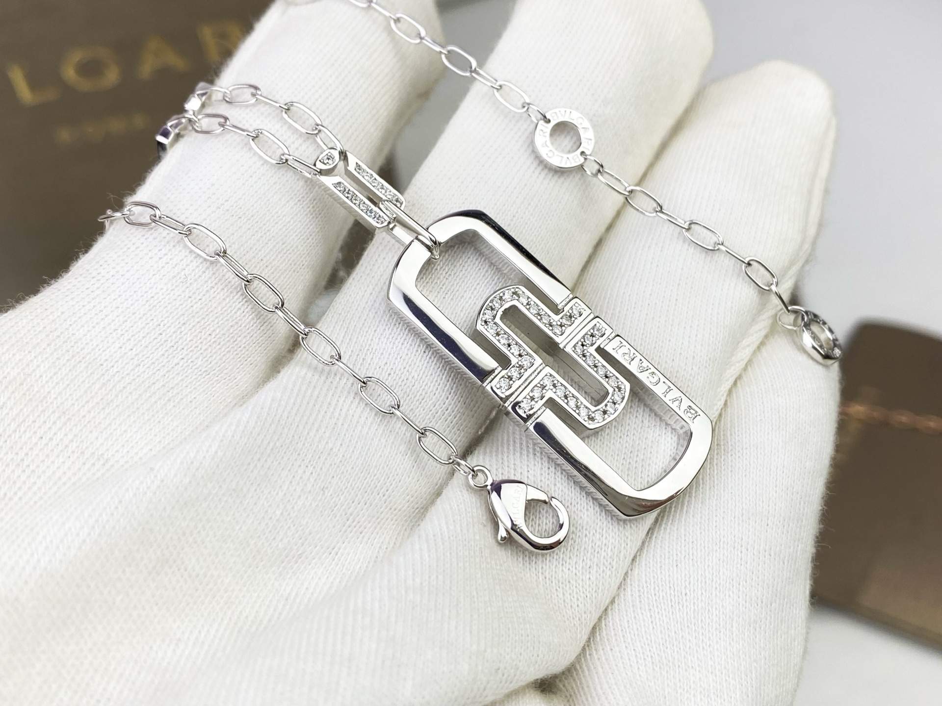 Bvlgari BVLGARI 宝格丽回形项链