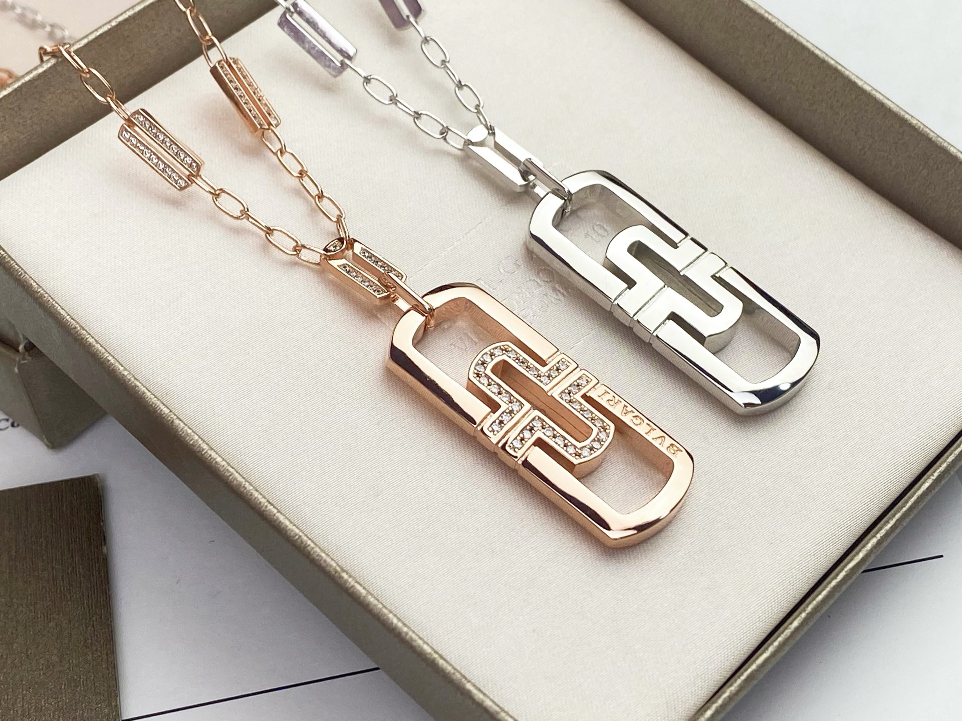 Bvlgari BVLGARI 宝格丽回形项链