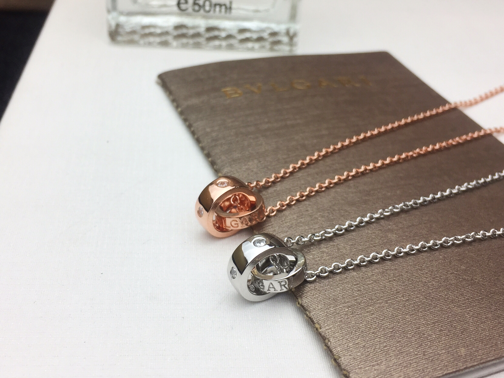 Bvlgari BVLGARI宝格丽 双环项链 双圆环相扣