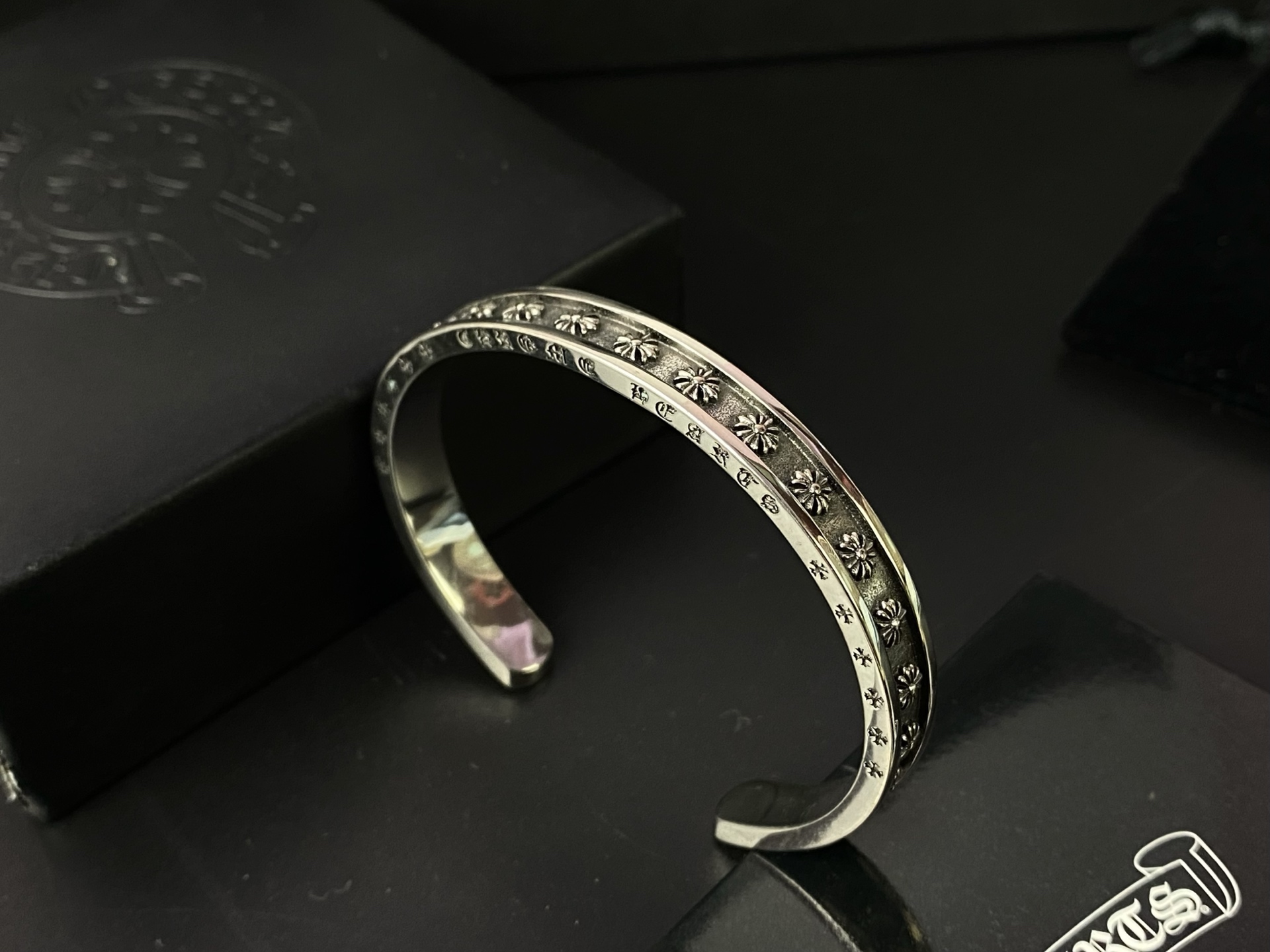 Chrome Hearts Chrome Hearts克罗心开口情侣手镯