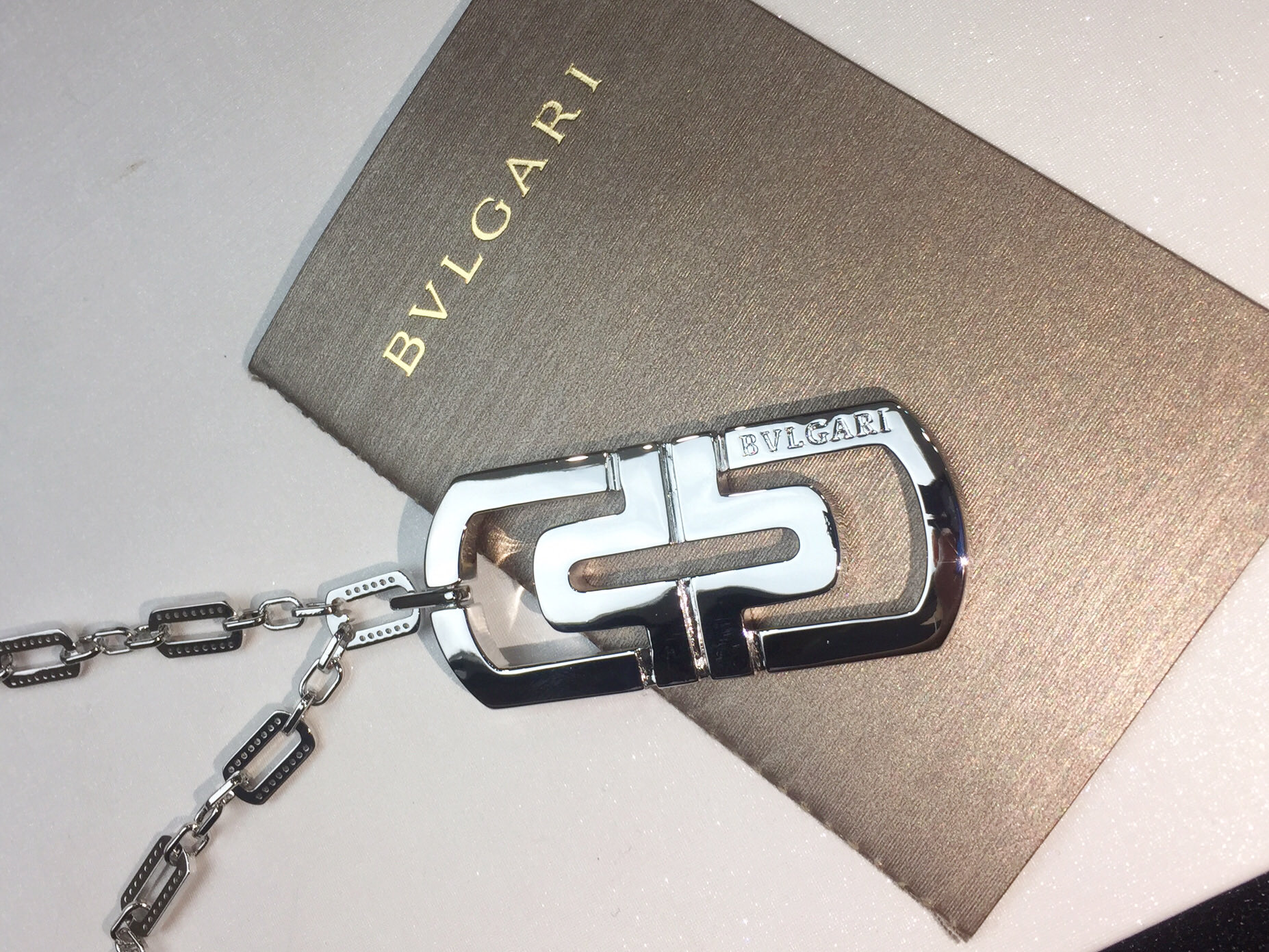 Bvlgari ～BVLGARI宝格丽Parentesi回形项链