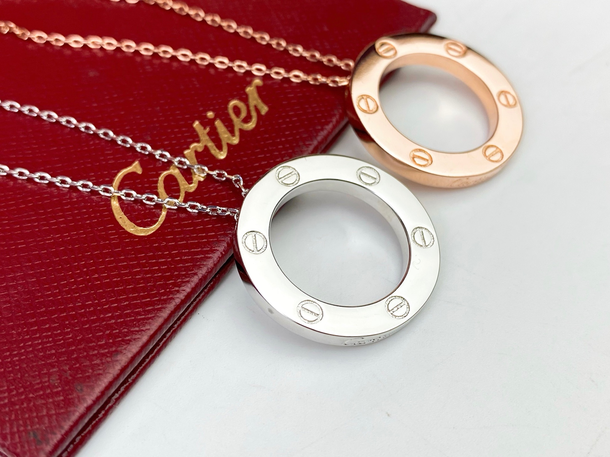 Cartier Cartier卡地亚 LOVE圆环项链 订做
