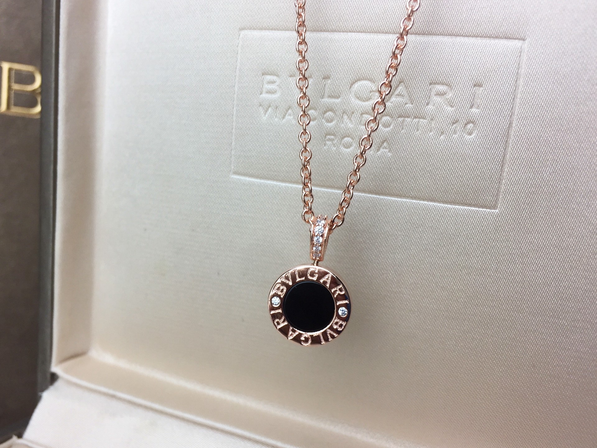 Bvlgari BVLGARI宝格丽 双面翻转项链