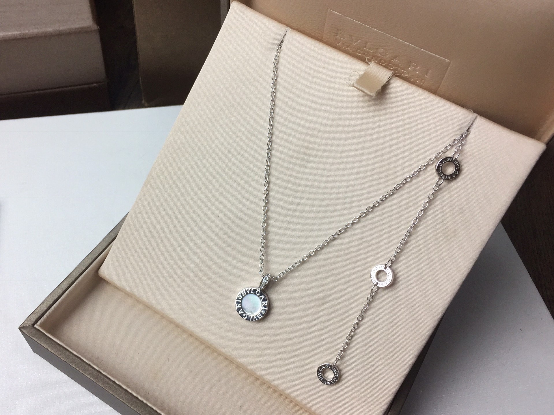 Bvlgari BVLGARI宝格丽 双面翻转项链