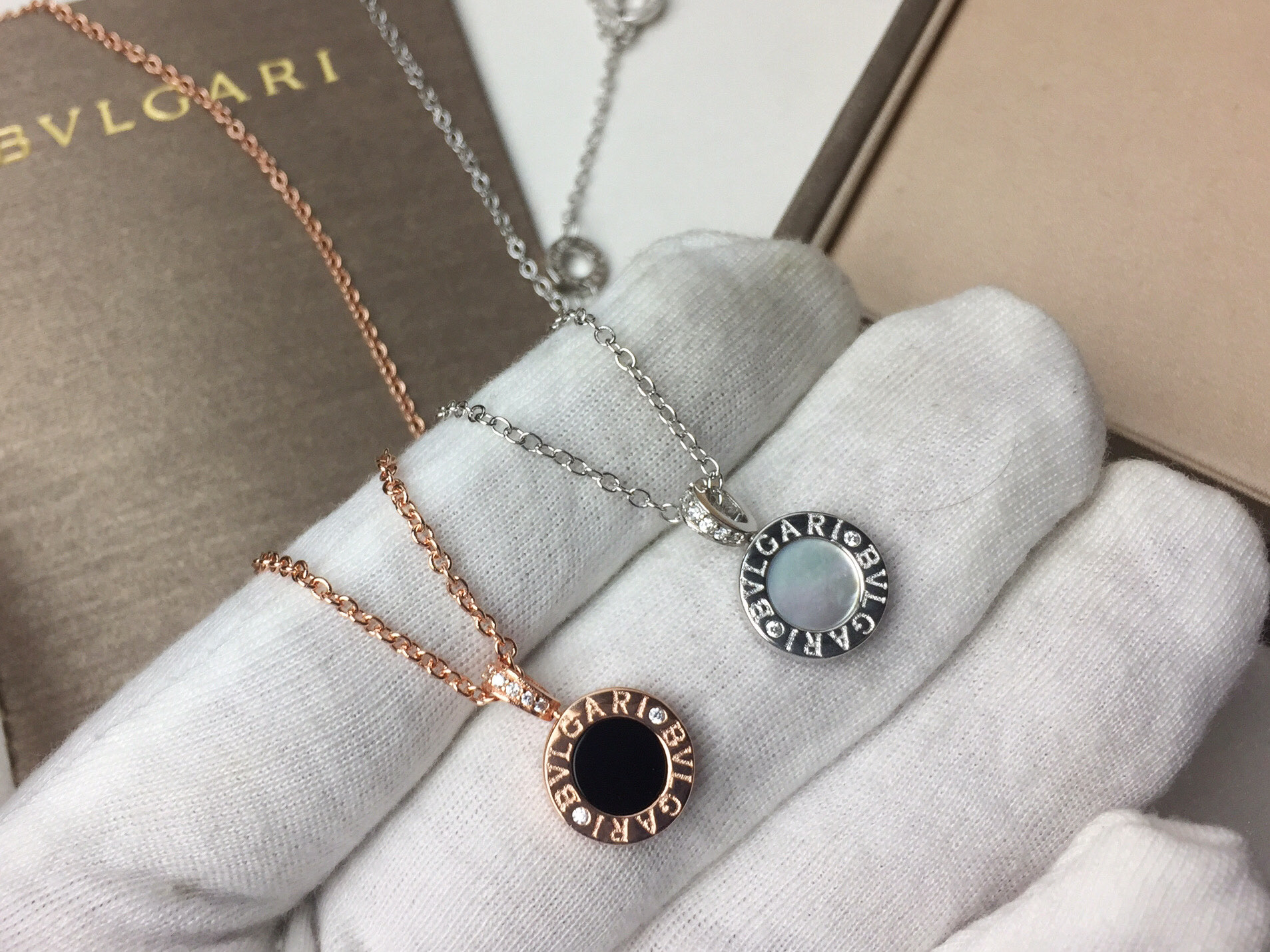 Bvlgari BVLGARI宝格丽 双面翻转项链