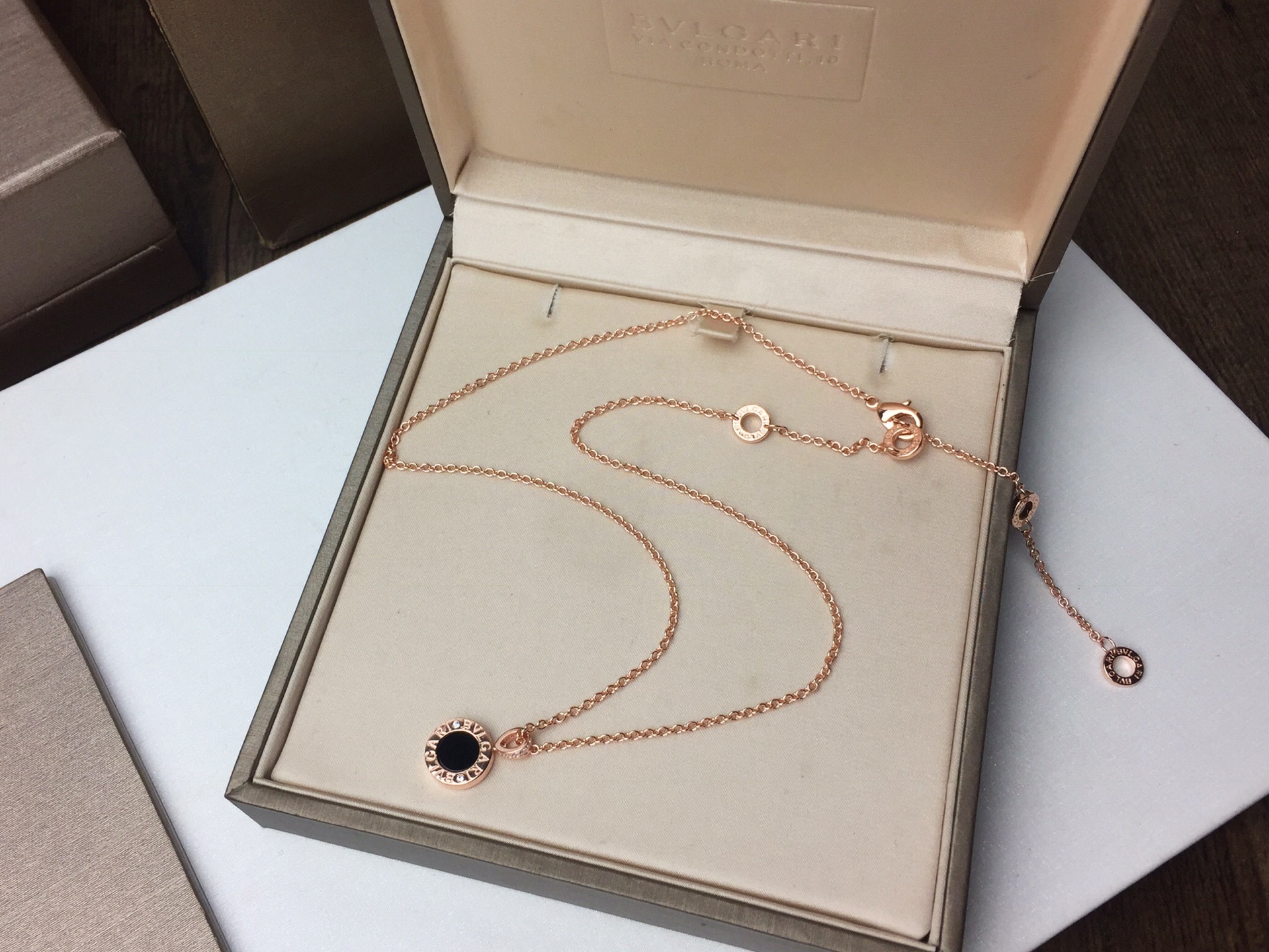 Bvlgari BVLGARI宝格丽 双面翻转项链