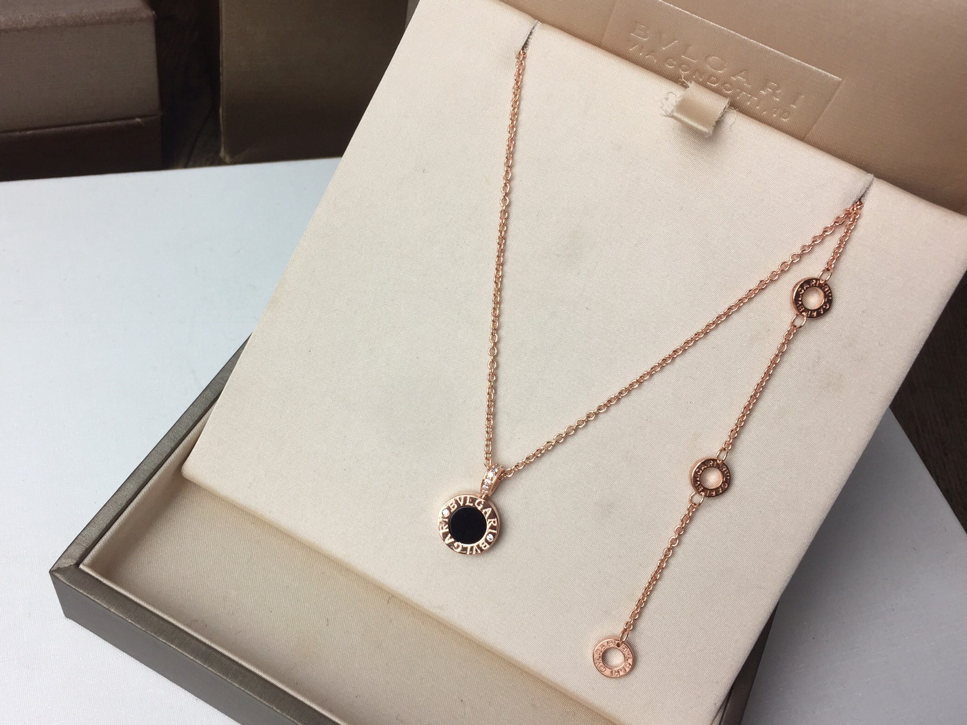 Bvlgari BVLGARI宝格丽 双面翻转项链