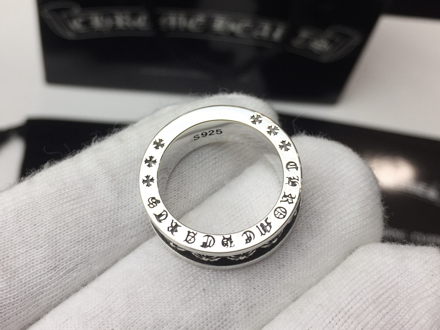 Chrome Hearts Chrome Hearts克罗心十字架戒指