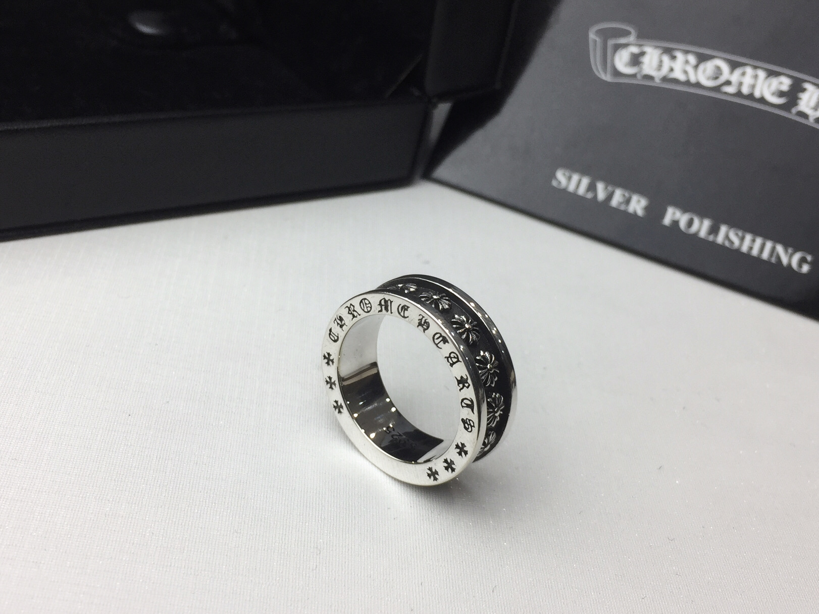 Chrome Hearts Chrome Hearts克罗心十字架戒指