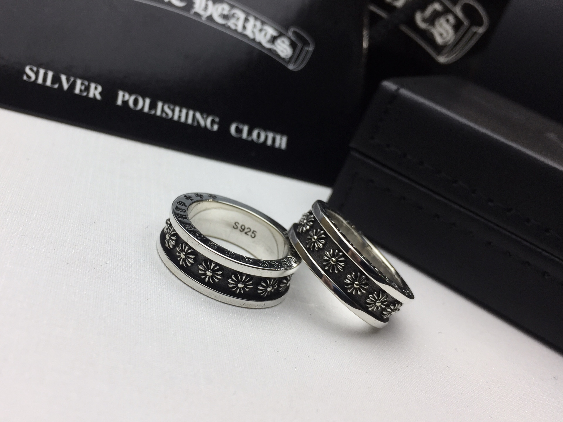 Chrome Hearts Chrome Hearts克罗心十字架戒指