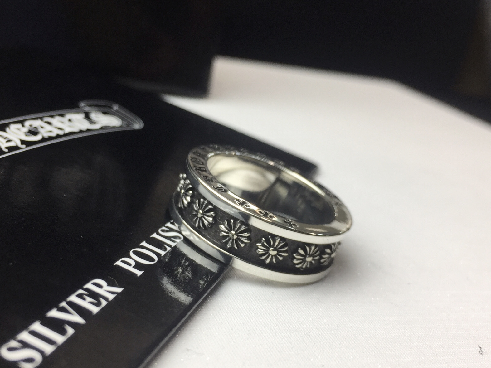 Chrome Hearts Chrome Hearts克罗心十字架戒指