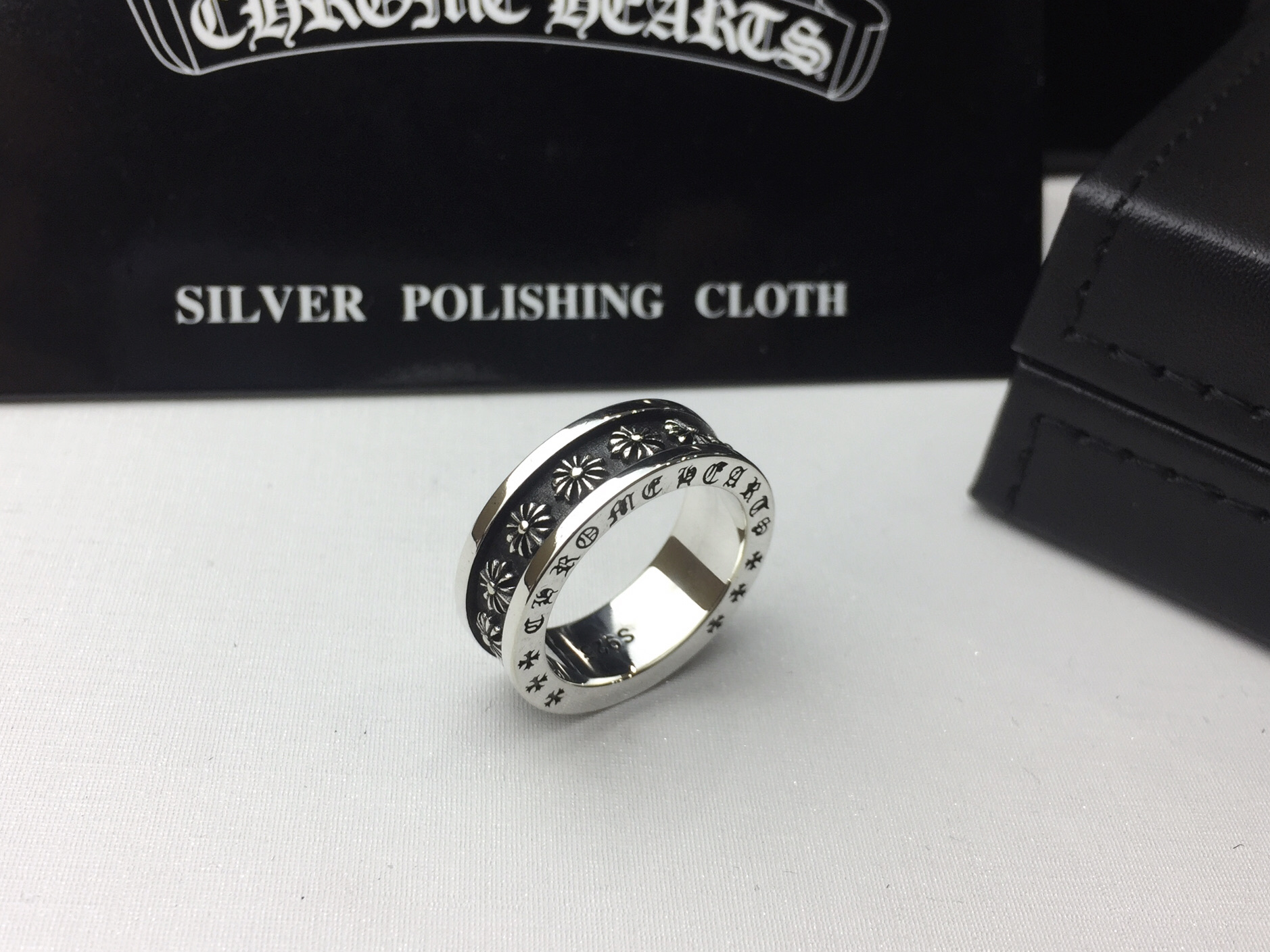 Chrome Hearts Chrome Hearts克罗心十字架戒指