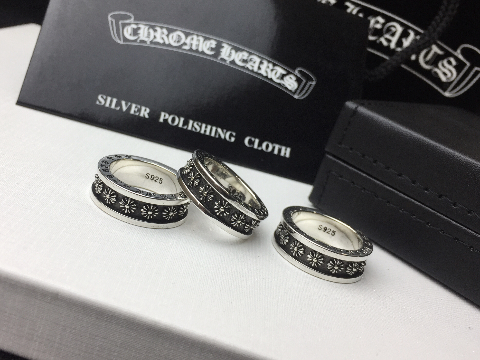 Chrome Hearts Chrome Hearts克罗心十字架戒指