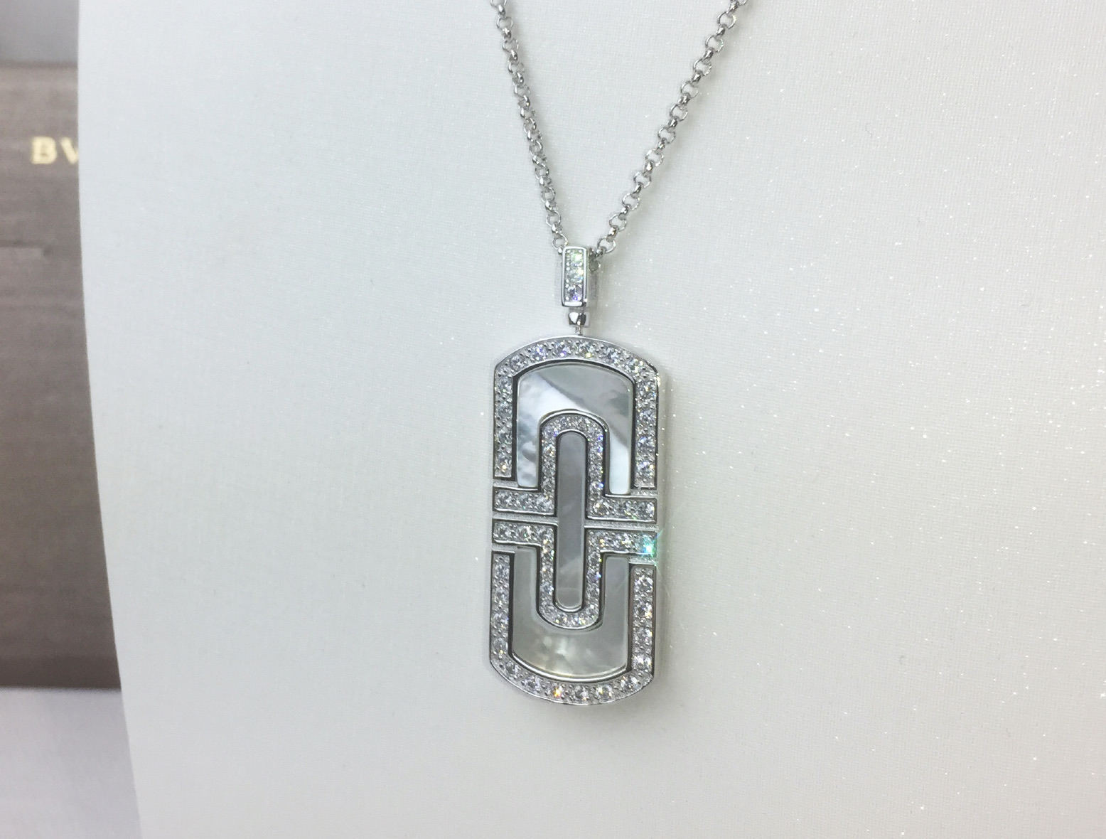 Bvlgari BVLGARI宝格丽回形贝壳情侣项链