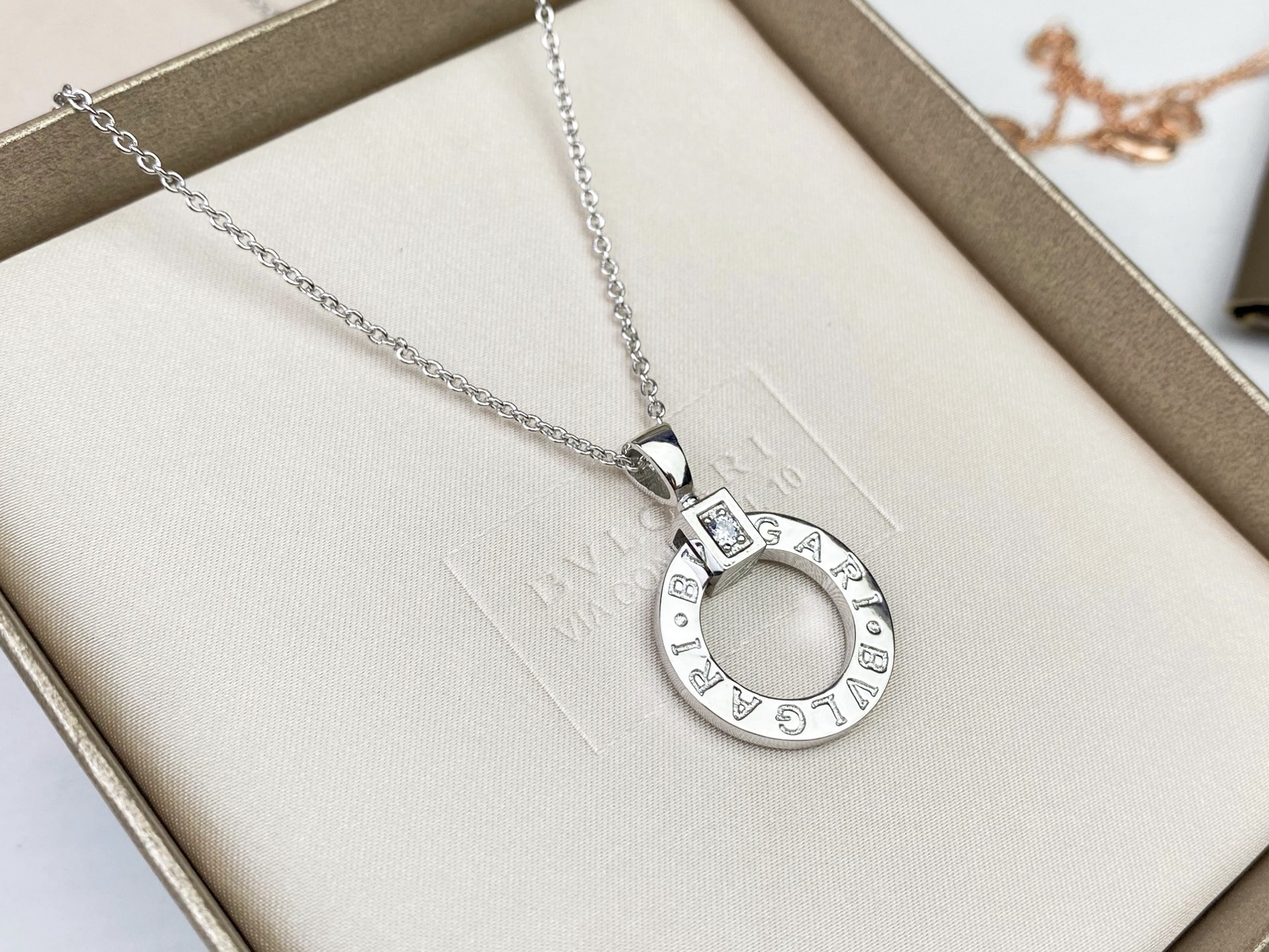Bvlgari BVLGARI宝格丽 圆环项链