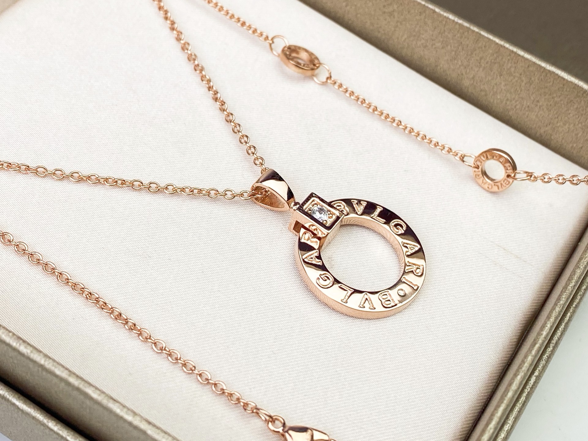 Bvlgari BVLGARI宝格丽 圆环项链