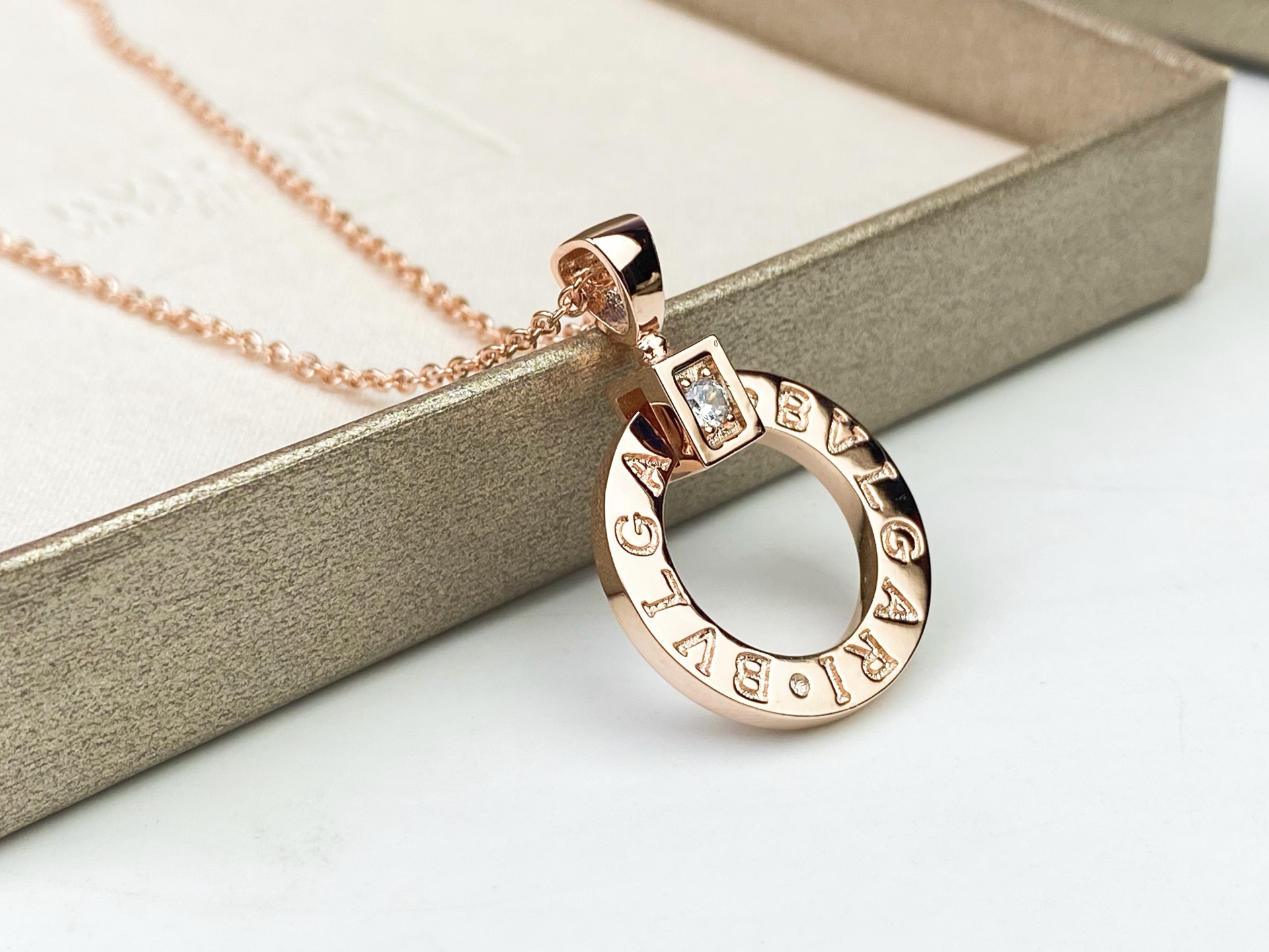 Bvlgari BVLGARI宝格丽 圆环项链