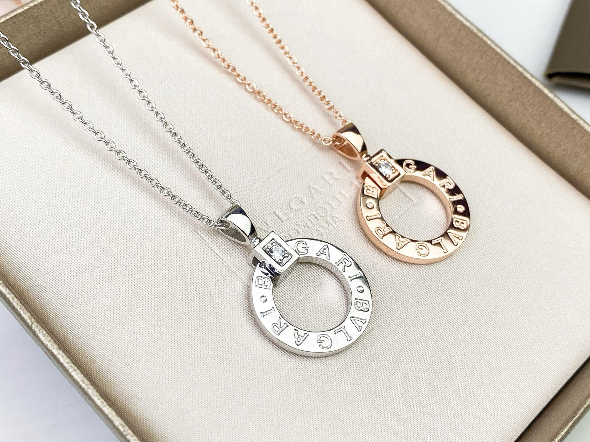 Bvlgari BVLGARI宝格丽 圆环项链