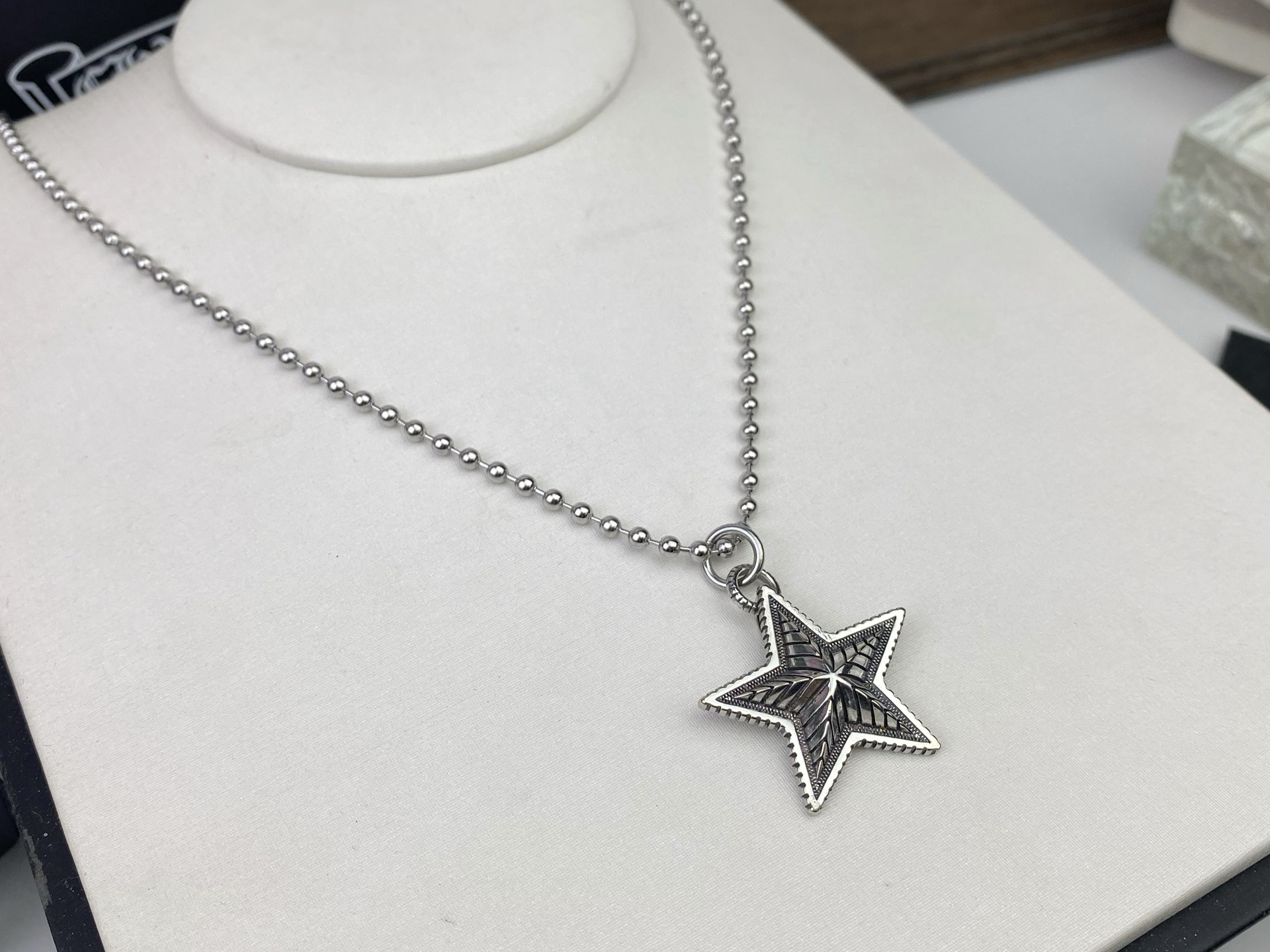 Chrome Hearts 克罗心五角星项链 链长70厘米